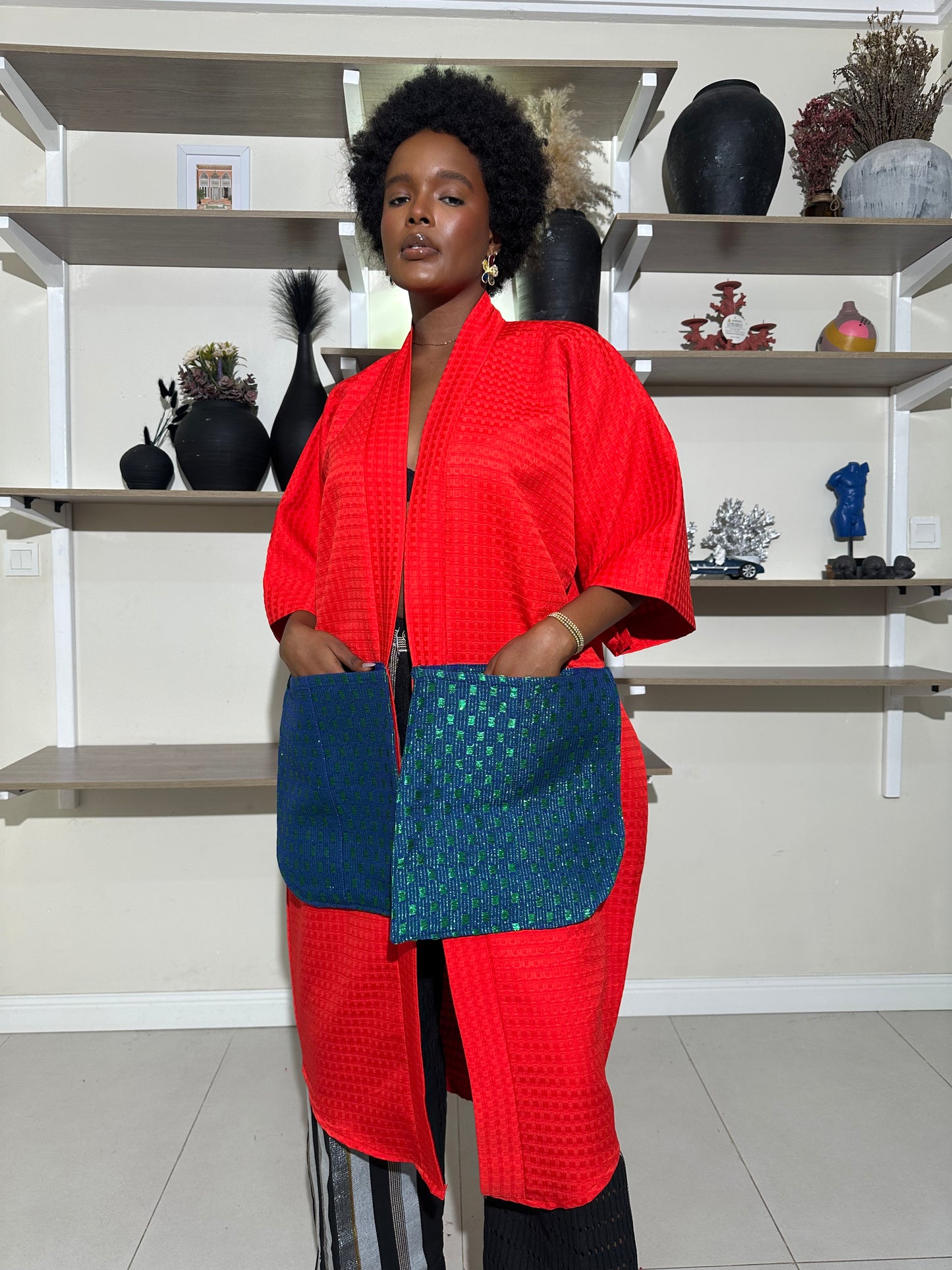 ASO-OKE POCKET KIMONO