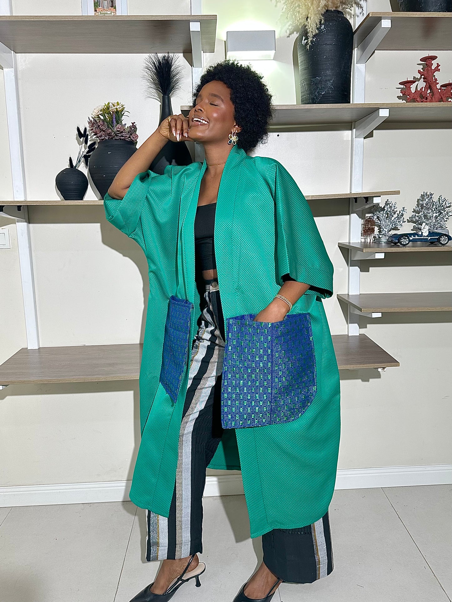 ASO-OKE POCKET KIMONO